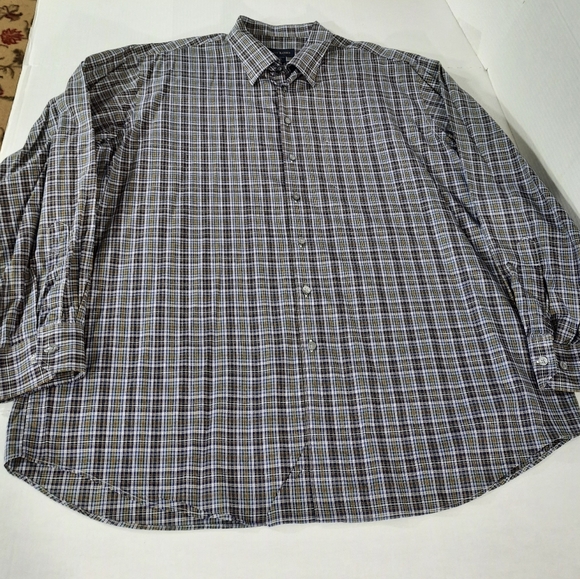 Scott Barber Long Sleeve Plaid Button Down Shirt - Picture 4 of 6